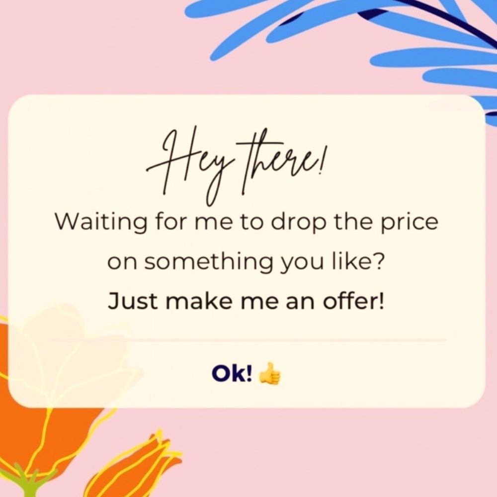 Make me an offer